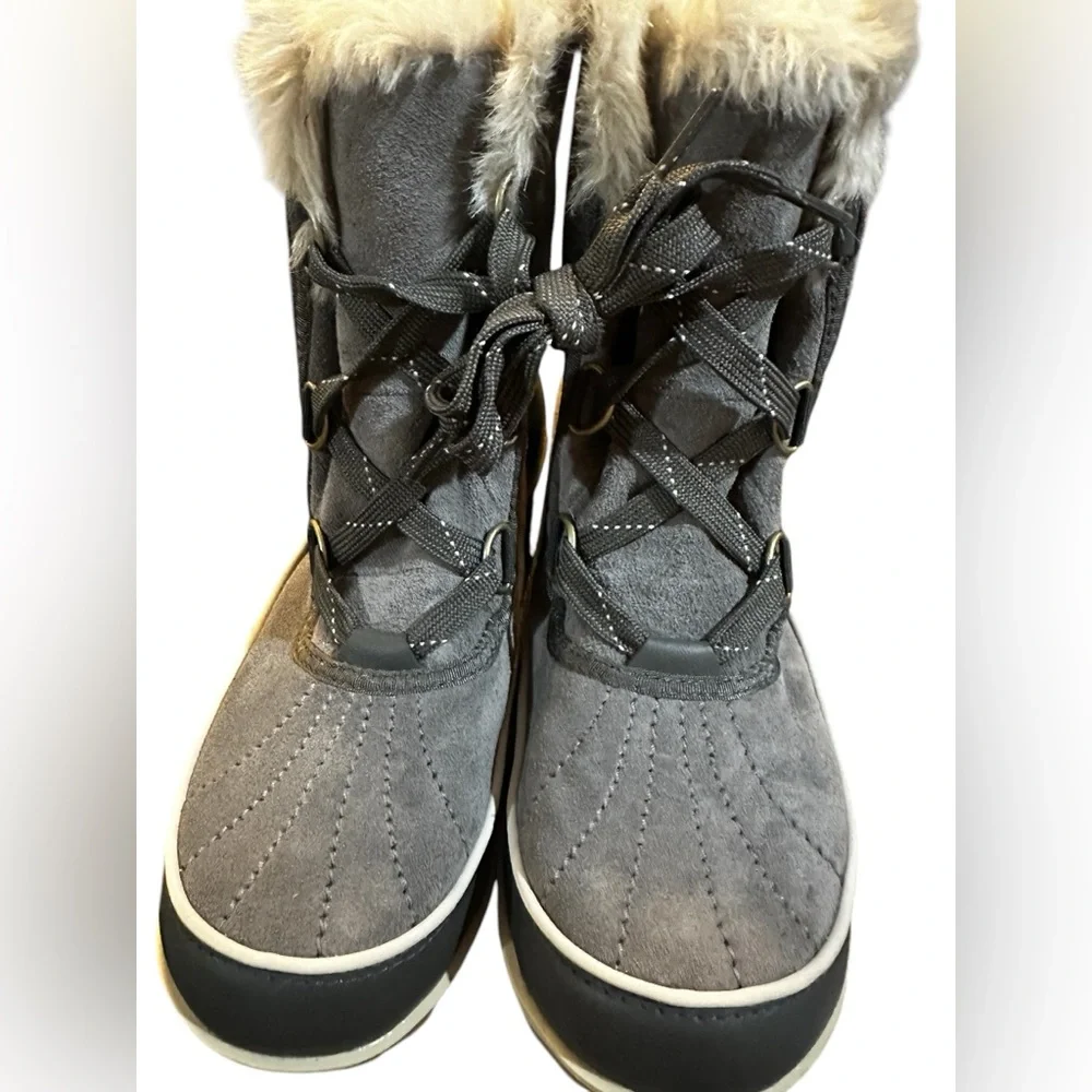 Women’s‎ SOREL Tivoli II gray winter snow boots, 10.5 bbc NWT